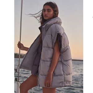 Free People In a Bubble Puffer Vest